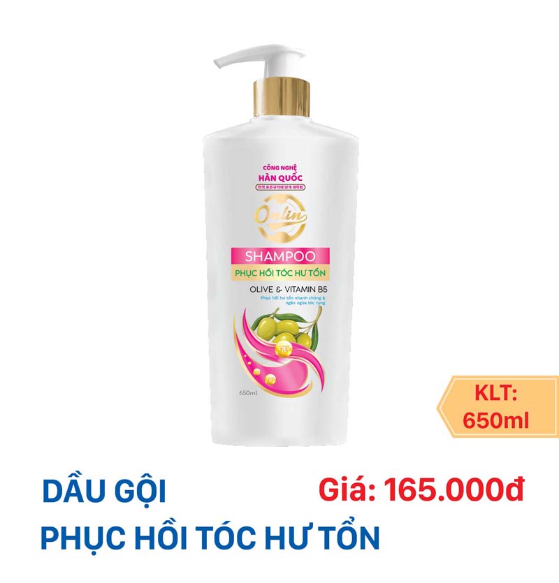 Dầu gội đầu phục hồi tốc hư tổn - Gia dg-03