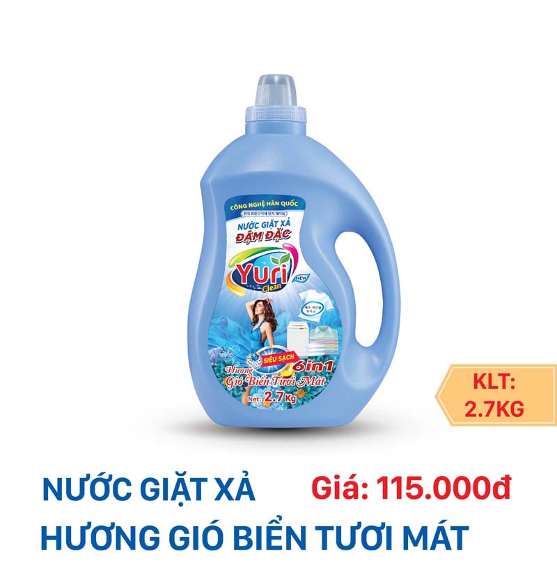 Nước giặt xả hương Gió Biển Tươi Mát - NG-12