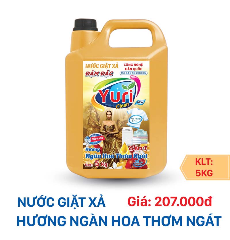 Nước giặt xả hương Ngàn Hoa Thơm Ngát - NG-04