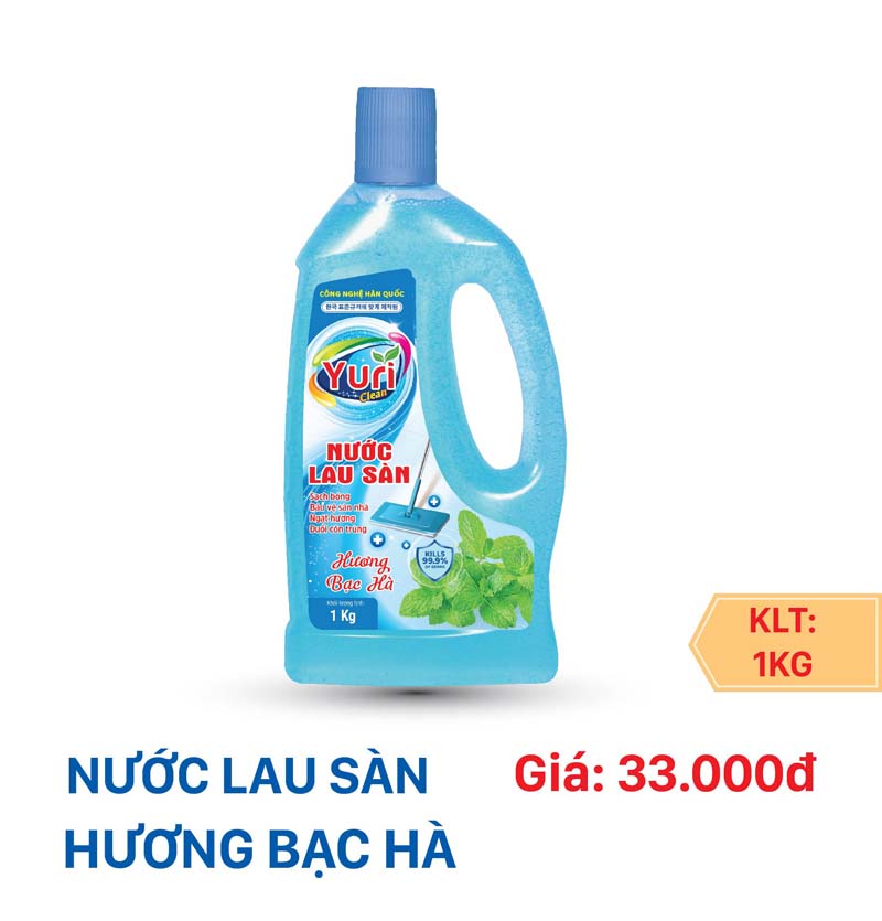 Nước lau sàn hương Bạc Hà - Gia 2-04