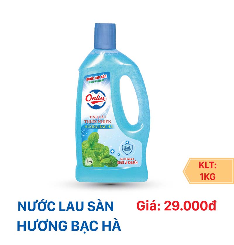 Nước lau sàn hương Bạc Hà - Gia LS-04