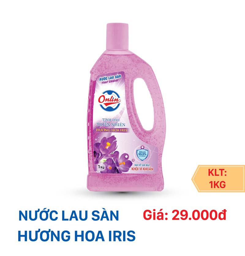 Nước lau sàn hương hoa IRIS - Gia LS-02