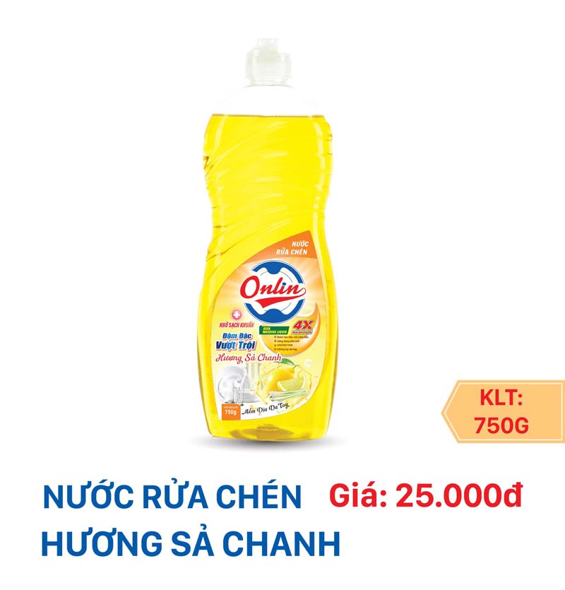 Nước rửa chén hương Sả Chanh - Gia RC-02