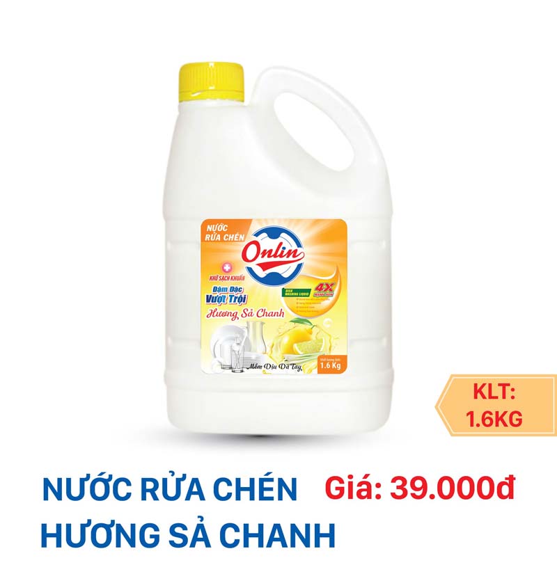 Nước rửa chén hương Sả Chanh - Gia RC-08