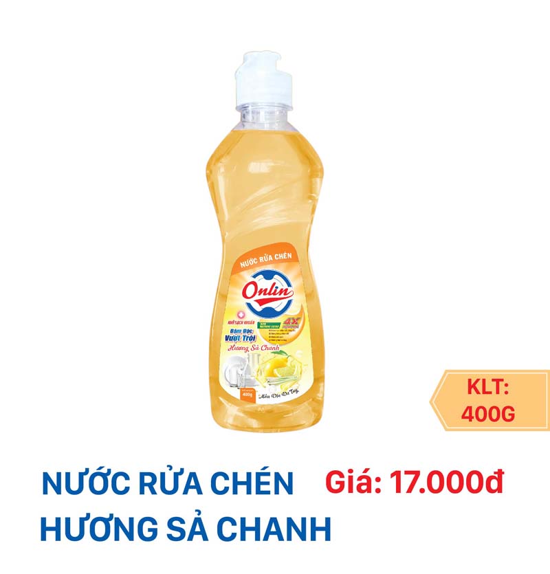 Nước rửa chén hương Sả Chanh - Gia RC-11