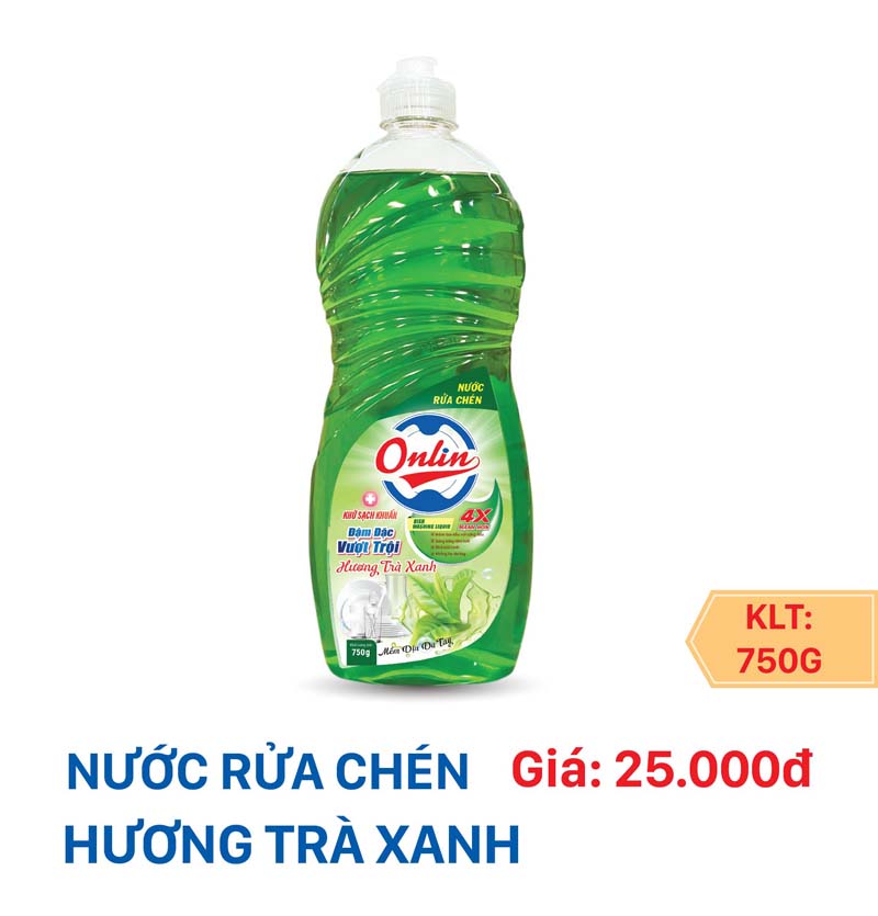 Nước rửa chén hương Trà Xanh - Gia RC-03