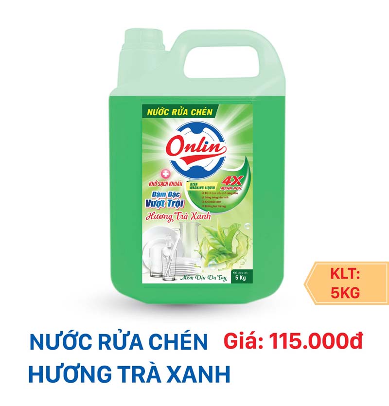 Nước rửa chén hương Trà Xanh - Gia RC-06