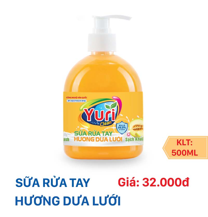 Sữa rửa mặt hương Dưa lưới - Gia 2-12