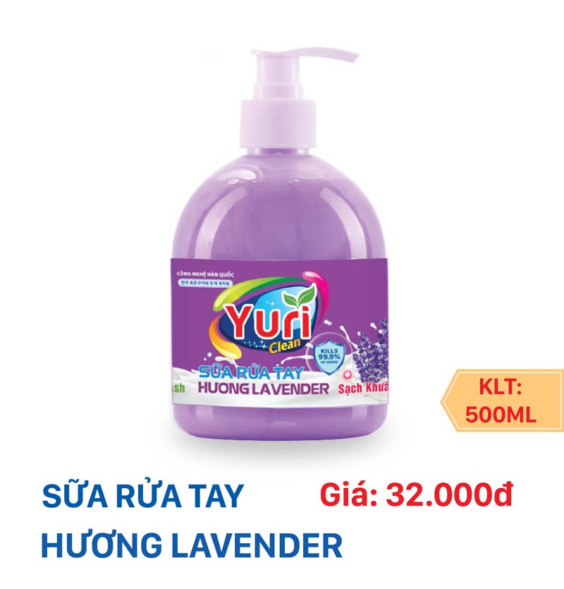 Sữa rửa mặt hương Lavender - Gia 2-11