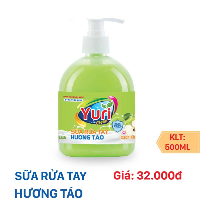 Sữa rửa tay hương táo - Gia 2-10