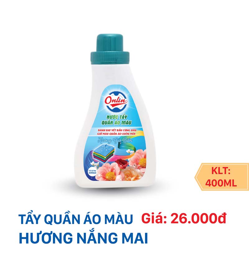 Tẩy quần áo màu hương nắng mai - Gia AO MAU-02