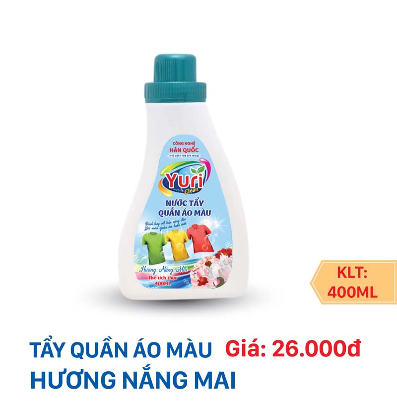 Tẩy quần áo màu hương nắng mai - Gia 3-08