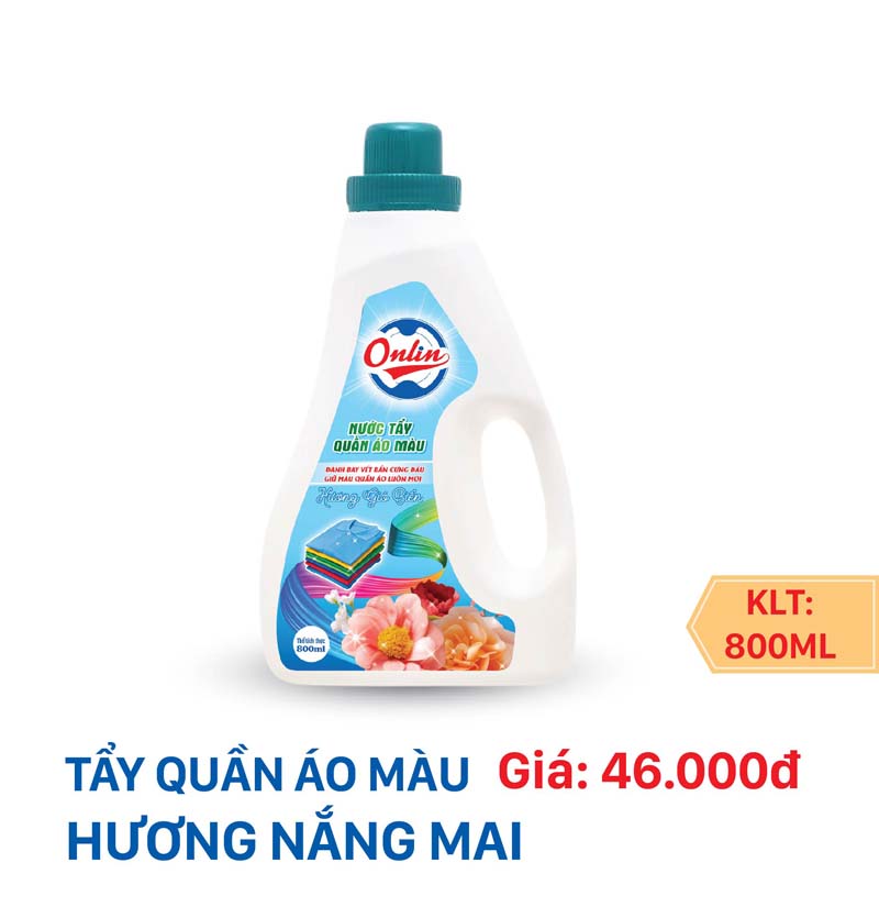 Tẩy quần áo màu hương nắng mai - Gia AO MAU-04