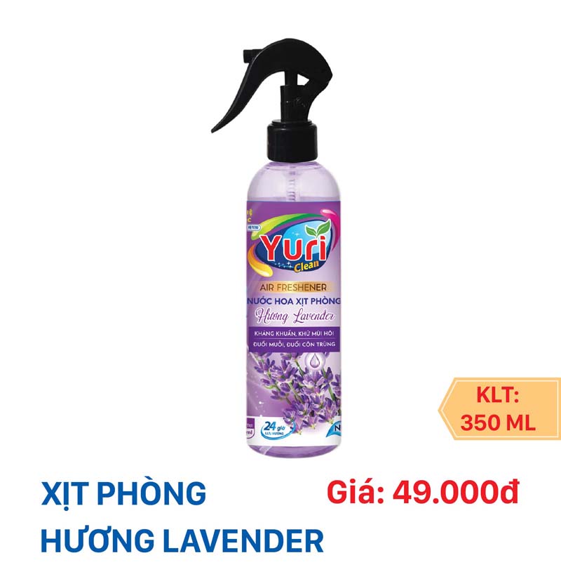 Xịt phòng hương Lavender - Gia 6-02