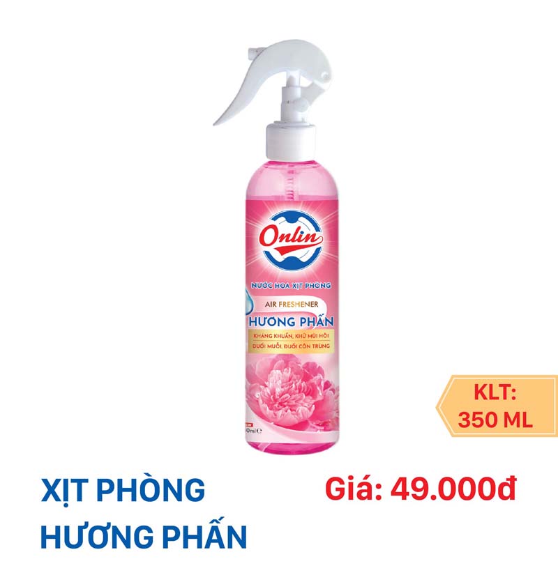 Xịt phòng hương Phấn - Gia XP-03